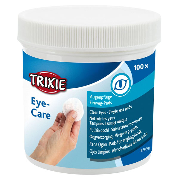 دستمال مرطوب پاک کننده چشم 100 عددی Trixie